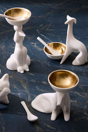 Greyhound Salt/Pepper Cellar
