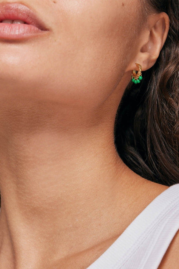Astrid Earring - Grass Green