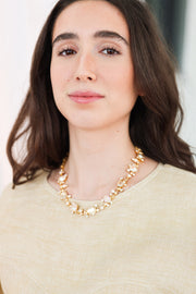 Mini Noora Necklace - Topaz Combo