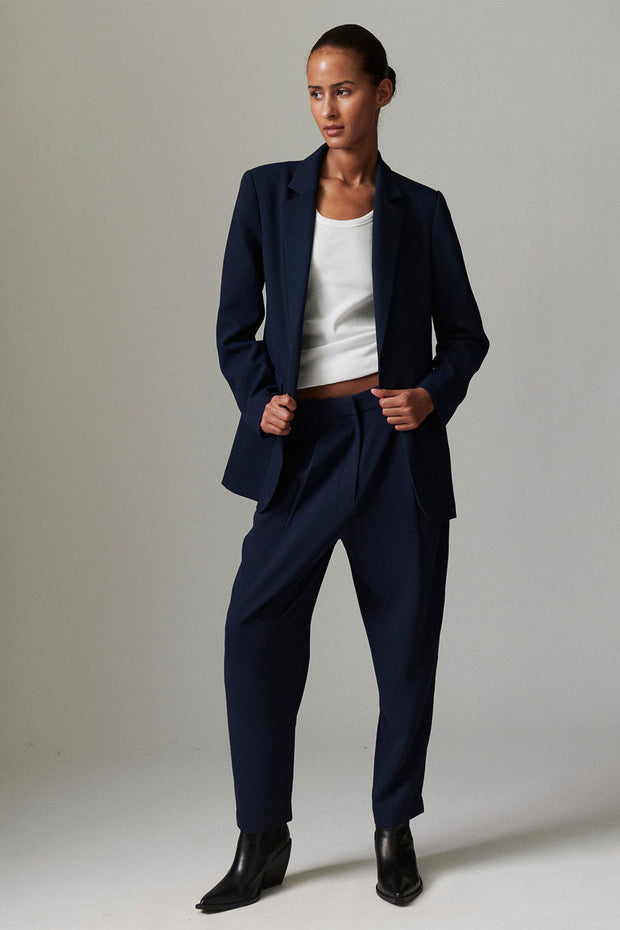 Sacha - classic gabardine dark sapphire
