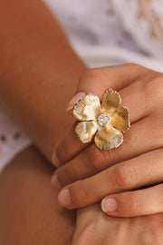 Anemone Ring - Crystal