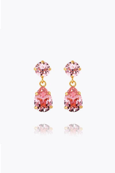 Mini Drop Earring - Light Rose