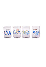 Jet set Single Glass - Capri
