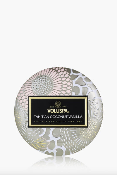 Mini Tin Candle - Tahitian Coconut Vanilla