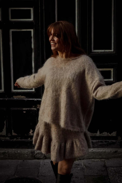 Boxy Weater - Camel Melange