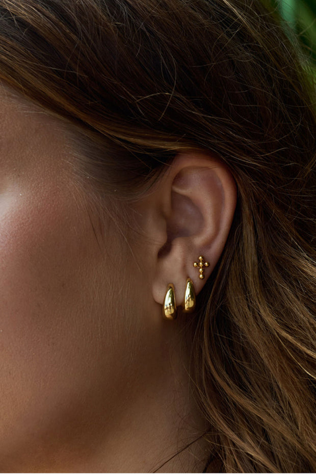 Hedvig - Classic Wide Hoop Earrings