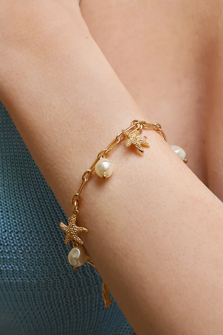 Sea Star Chain Bracelet