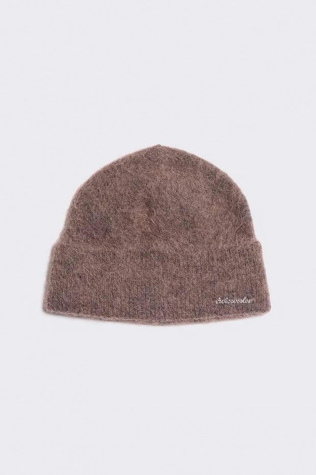 Tine Fluffy Beanie - Brown