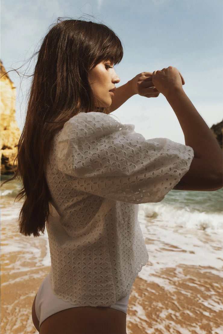 Aulina Blouse - White