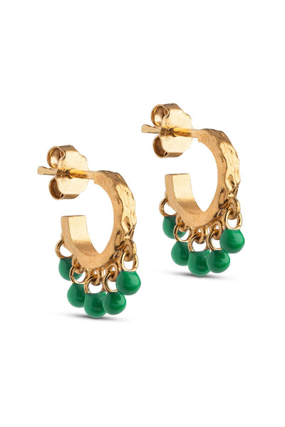 Astrid Earring - Grass Green