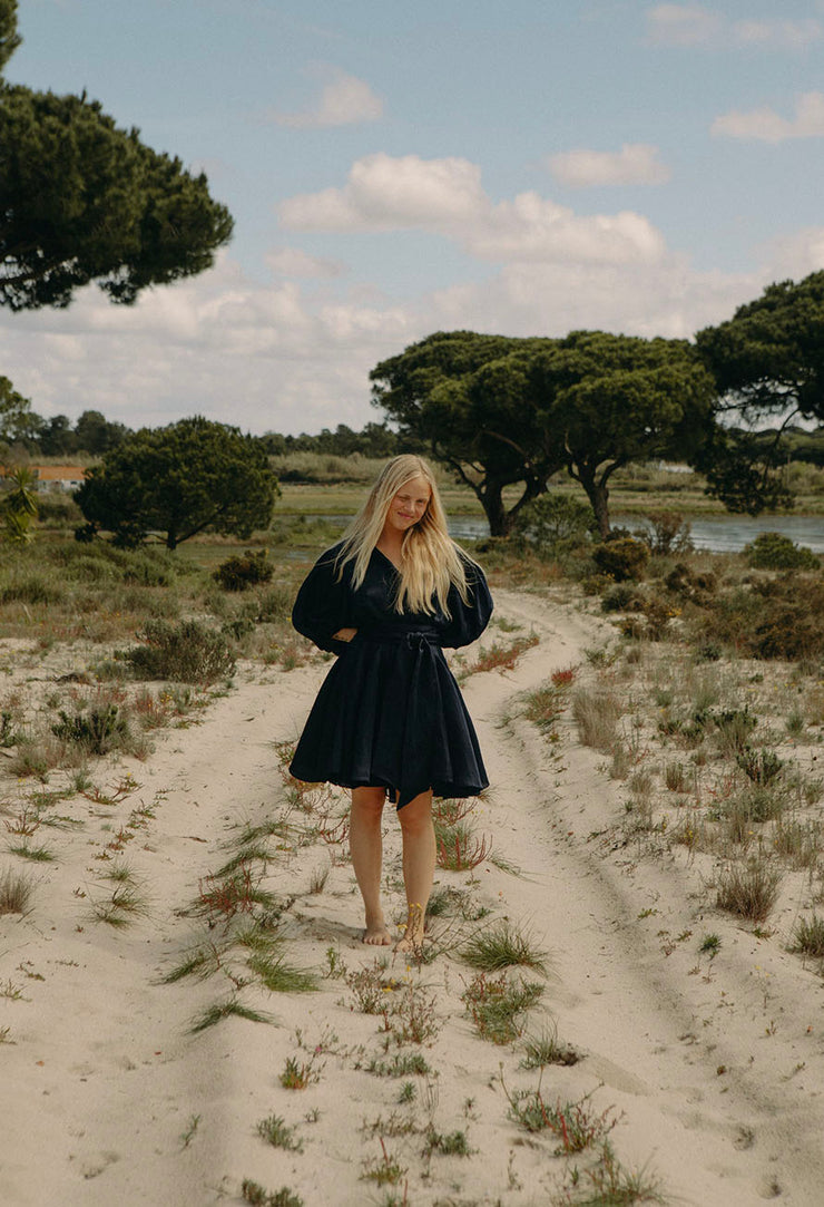 Bon Weekend Dress - Dark Navy