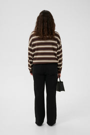 GZpaige polo pullover - Molé/Dark Beech