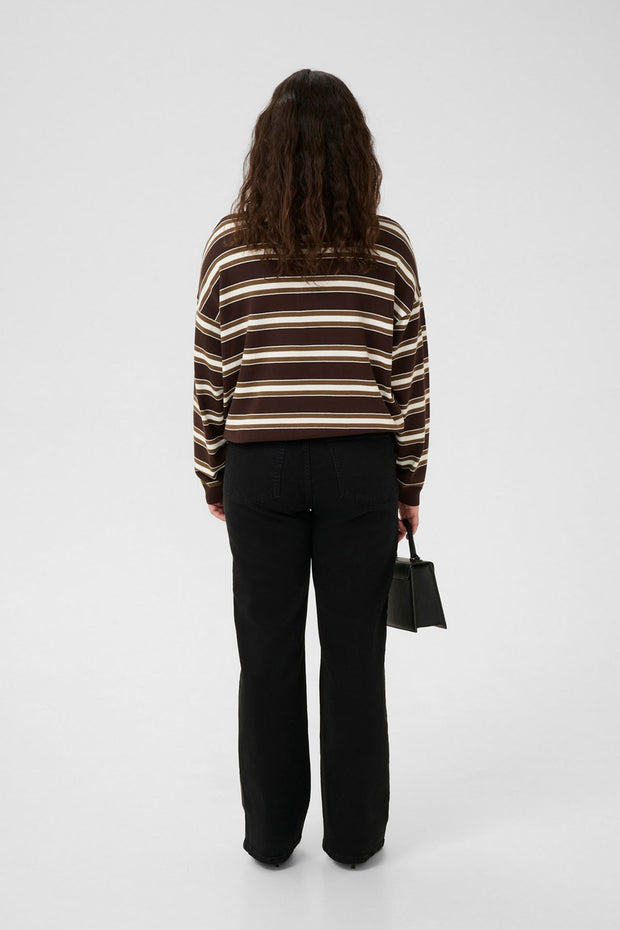 GZpaige polo pullover - Molé/Dark Beech