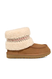 W Mini UGG Braid - Chestnut