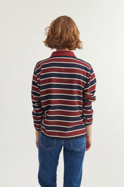 Anneli Polo LS Tee - Bordeaux Truffle