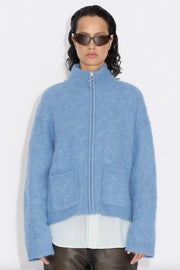 Tine Powder Cardigan - Blue