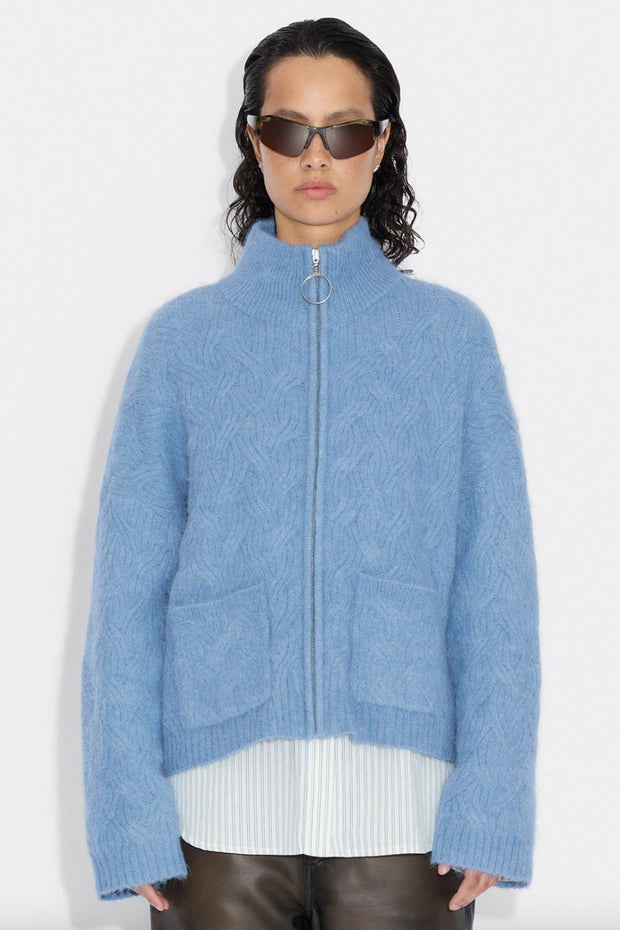 Tine Powder Cardigan - Blue