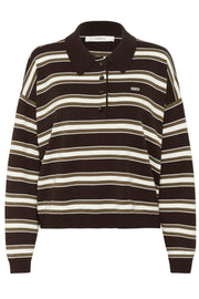 GZpaige polo pullover - Molé/Dark Beech