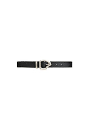 Ako Mini Belt - Black Silver