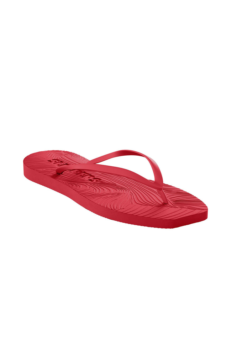 Tapered Red Flip Flop