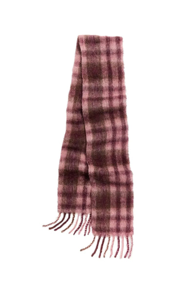 Fresia Check Scarf - Pink