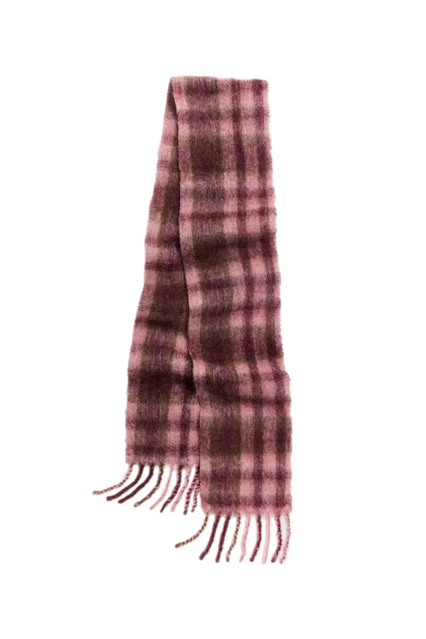 Fresia Check Scarf - Pink