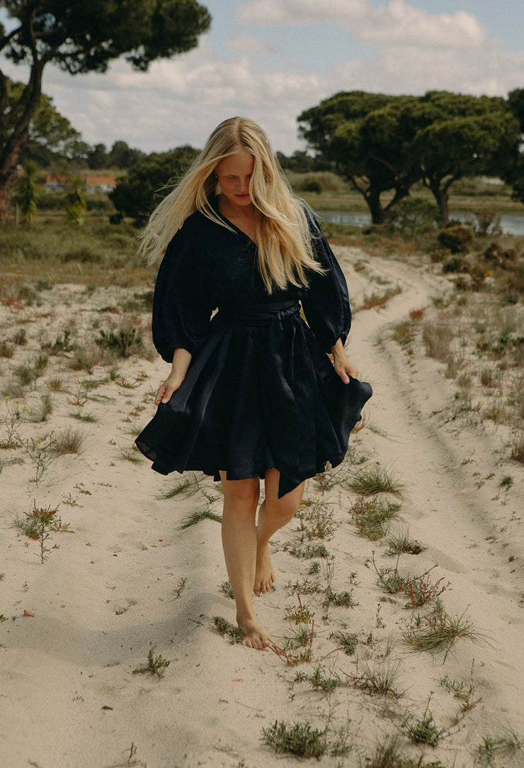 Bon Weekend Dress - Dark Navy