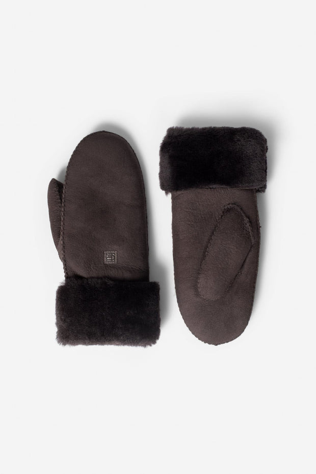 Nia Mittens - Dark Brown