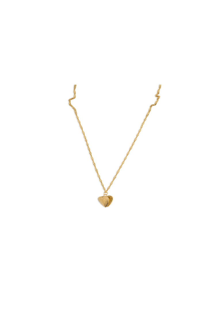 Vera Heart Locket Necklace