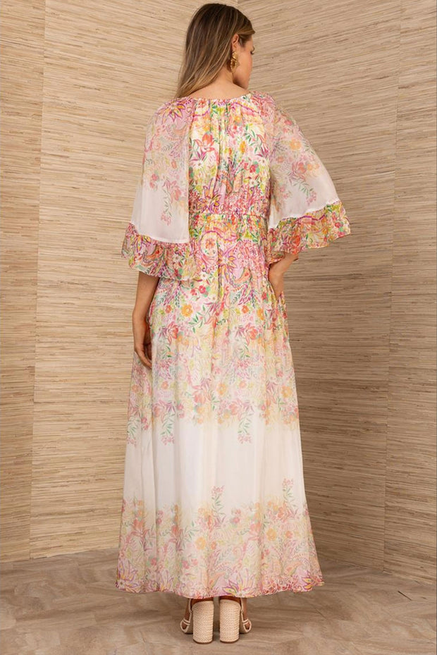 Celia Long Dress - Pink