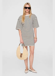 Mona Dress - Black Stripe French