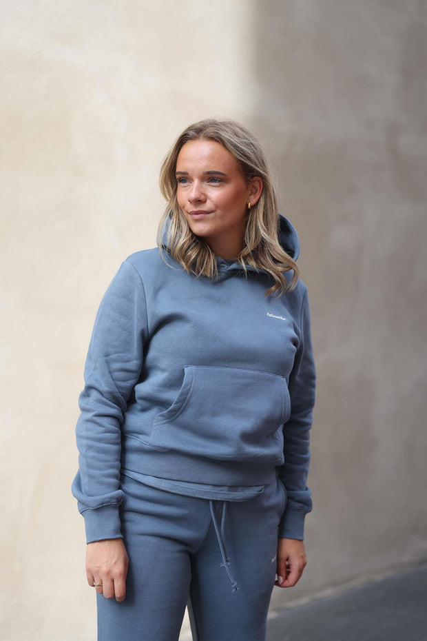 W Regular Hoodie - Blue