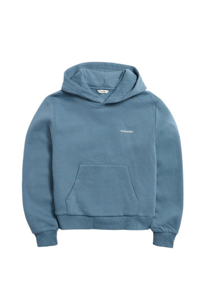 W Regular Hoodie - Blue