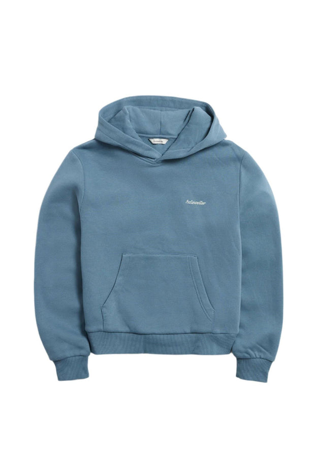 W Regular Hoodie - Blue