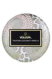 Mini Tin Candle - Tahitian Coconut Vanilla