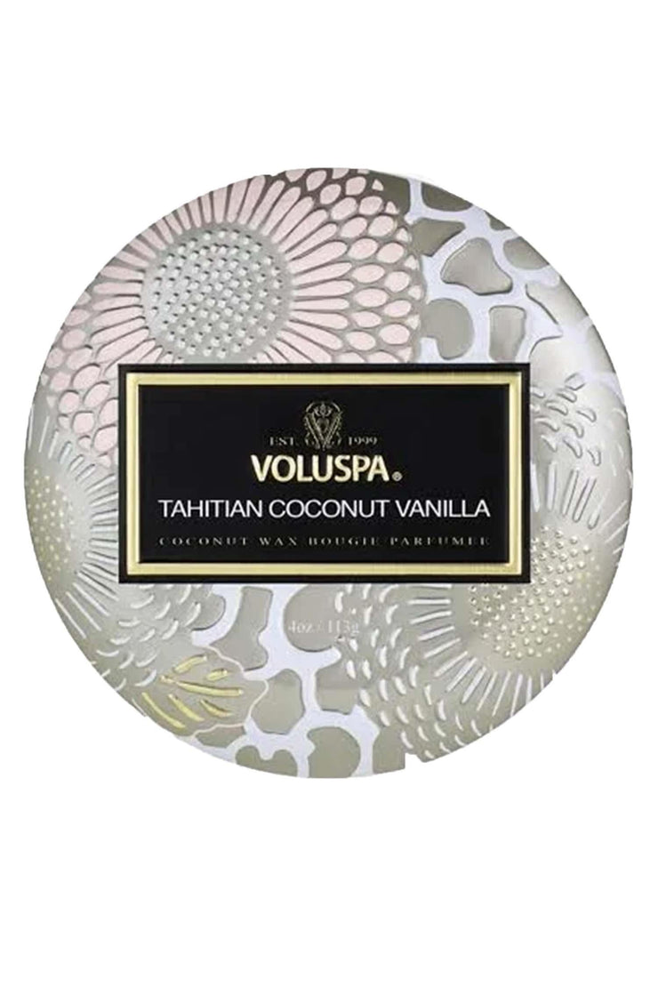 Mini Tin Candle - Tahitian Coconut Vanilla