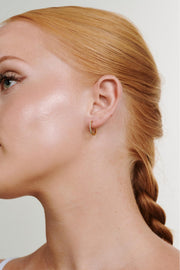 Nilea - Crystal hoop Earrings