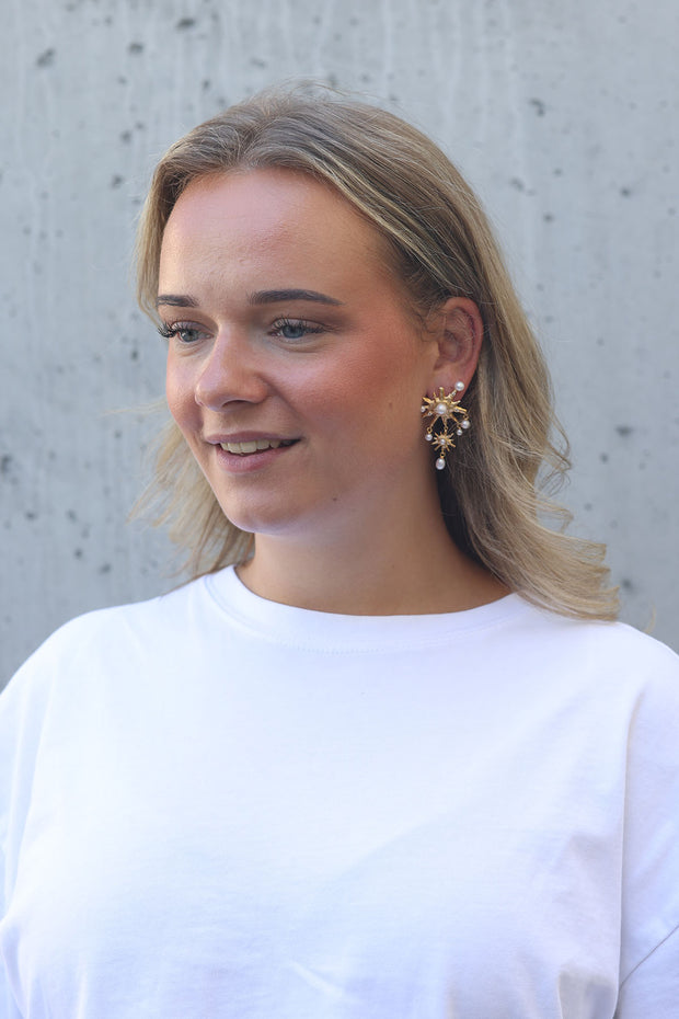 Tethy`s Earrings Gilded