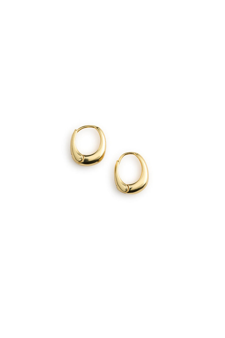 Hedvig - Classic Wide Hoop Earrings