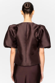 Maeve Blouse - Dark Brown