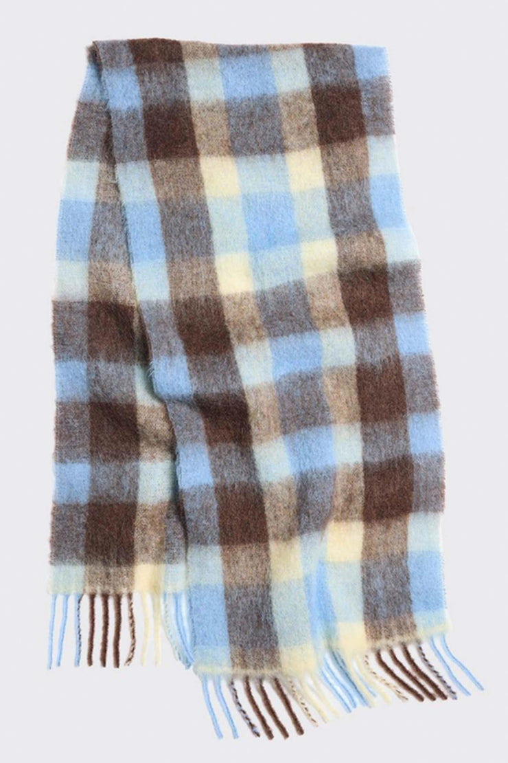 Fresia S  - Light Blue Check