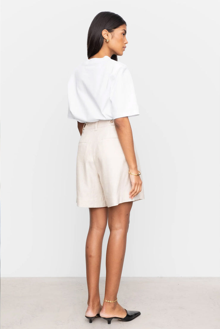 Daria Shorts - Light Sand Melange