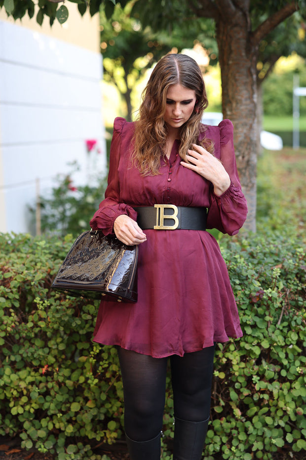 Organza Mini Dress