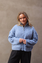 Tine Powder Cardigan - Blue