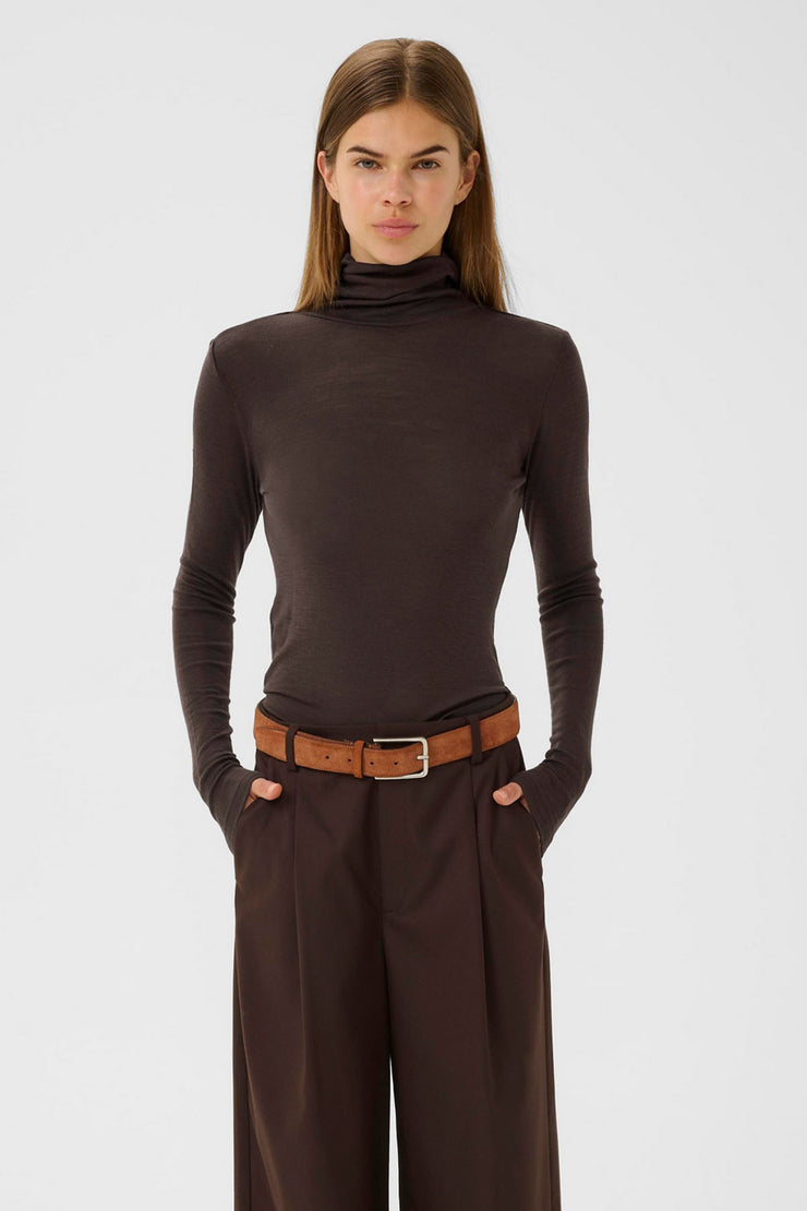 GZninia Wool Rollneck- Molé