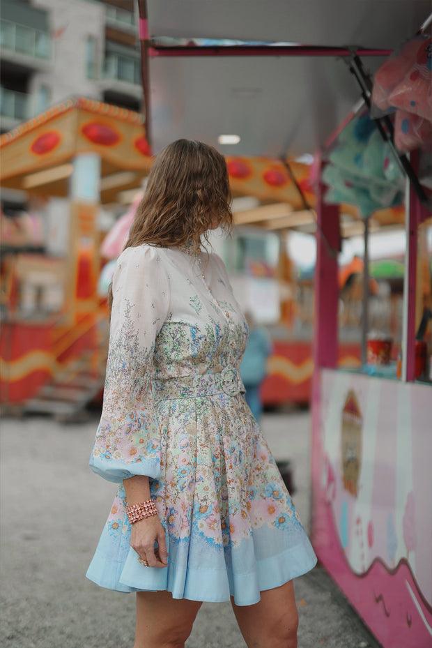 Multi Dress - Blue