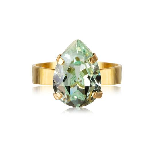 Mini Drop Ring Gold