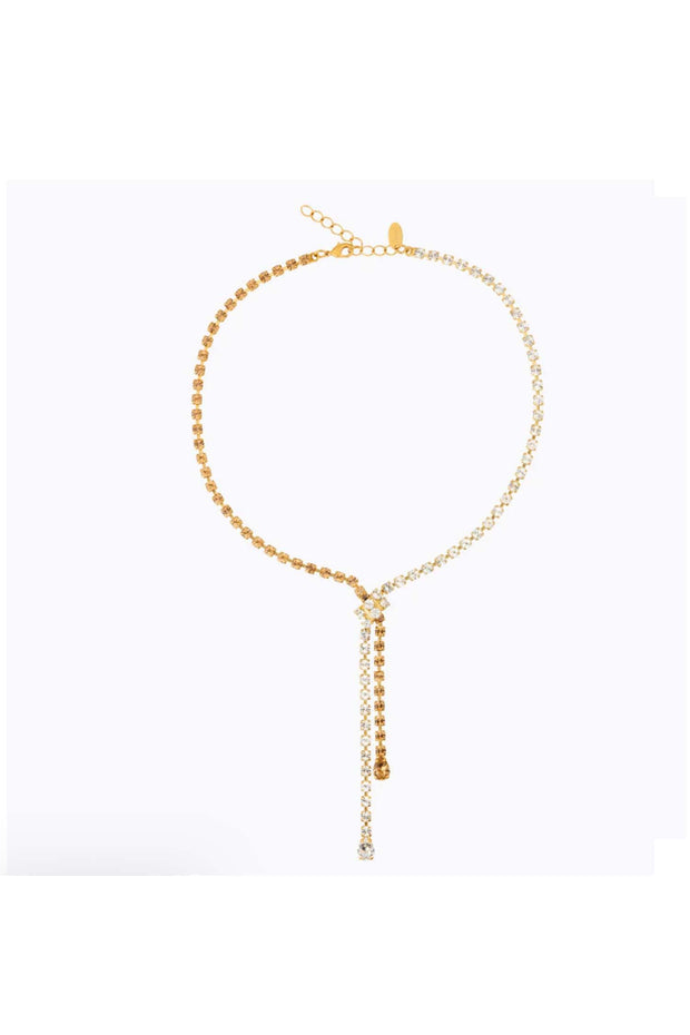 Yvette Necklace - topaz Combo