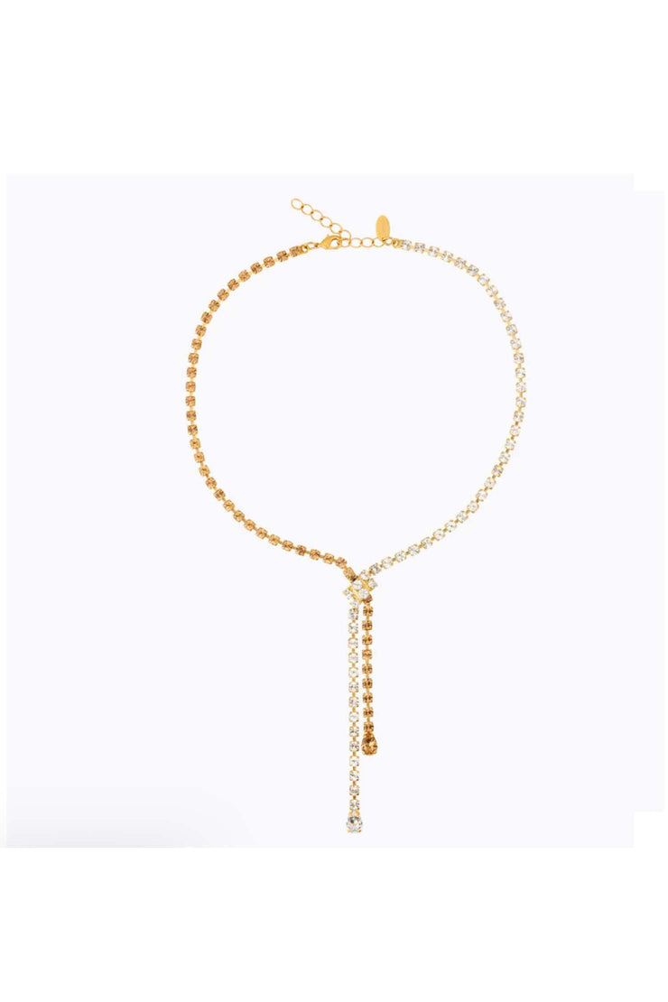Yvette Necklace - topaz Combo