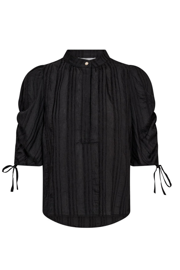 KesiCC Puff Blouse - Black